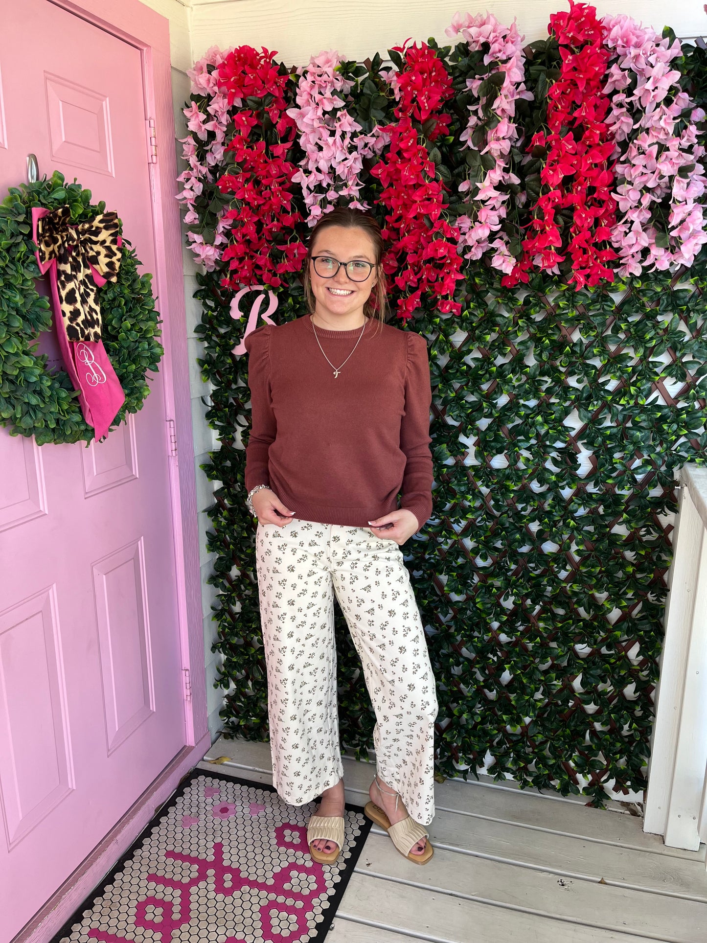 Basic Puff Sleeve Sweater