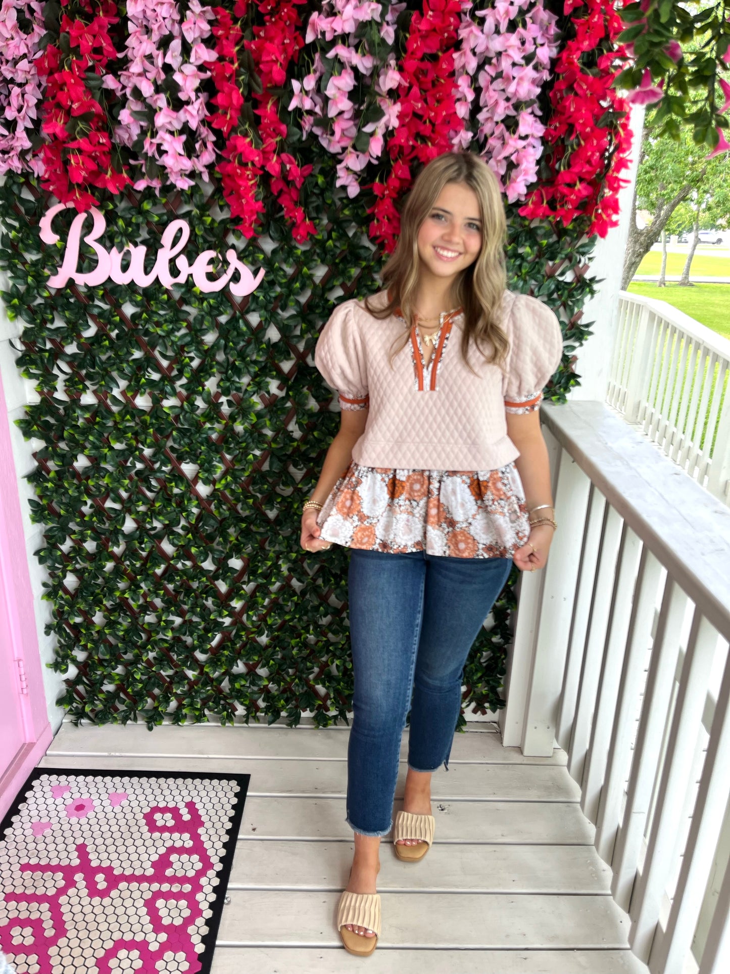 All My Love Florals Top