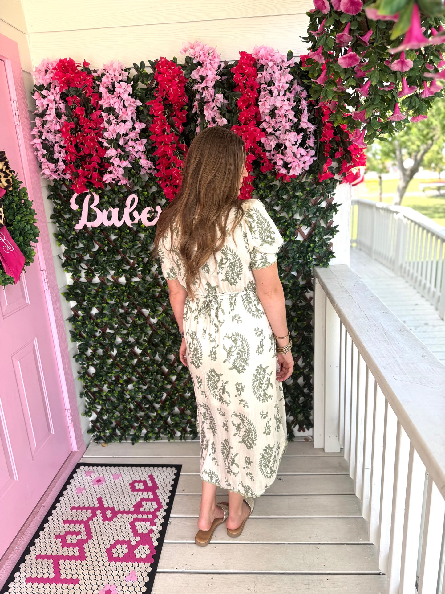 Valley Scallop Dress