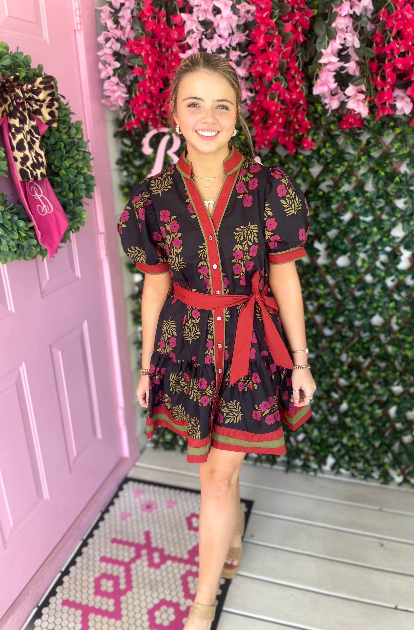 Buttoned Up For Fall Dress