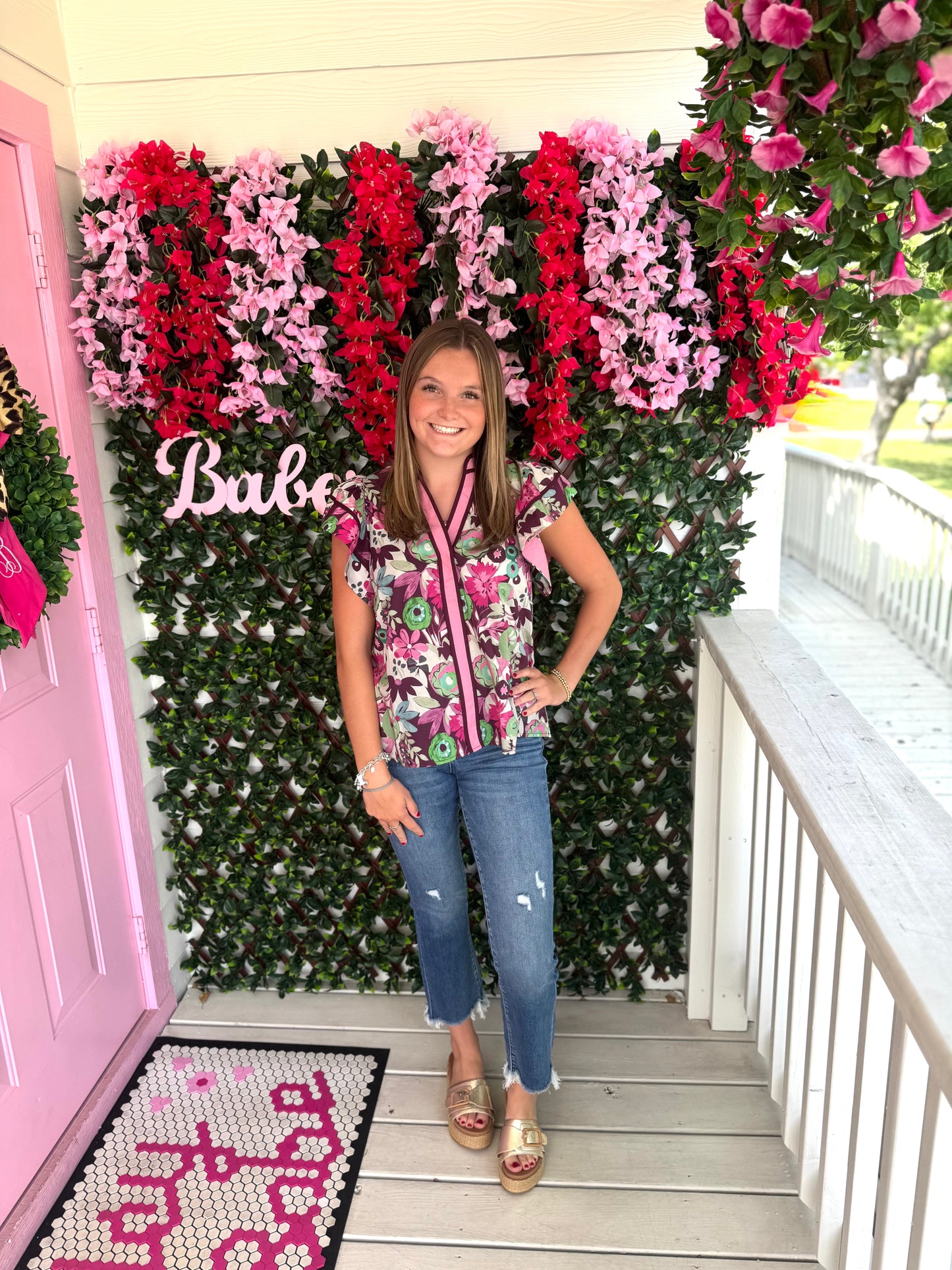 Fluttering Into Fall Top