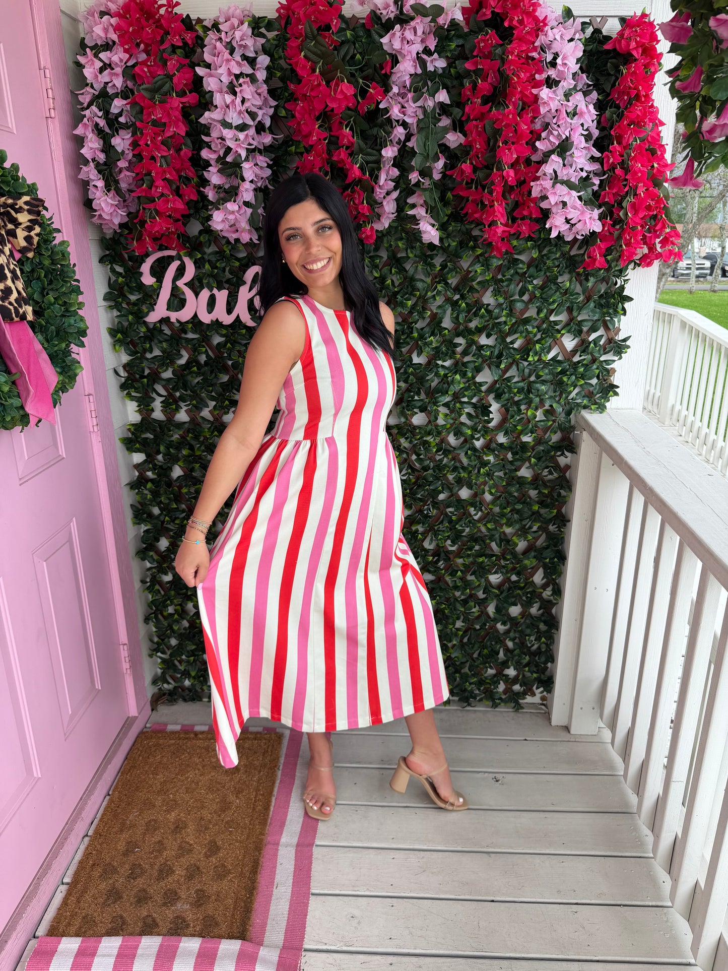 Citrus Stripes Dress