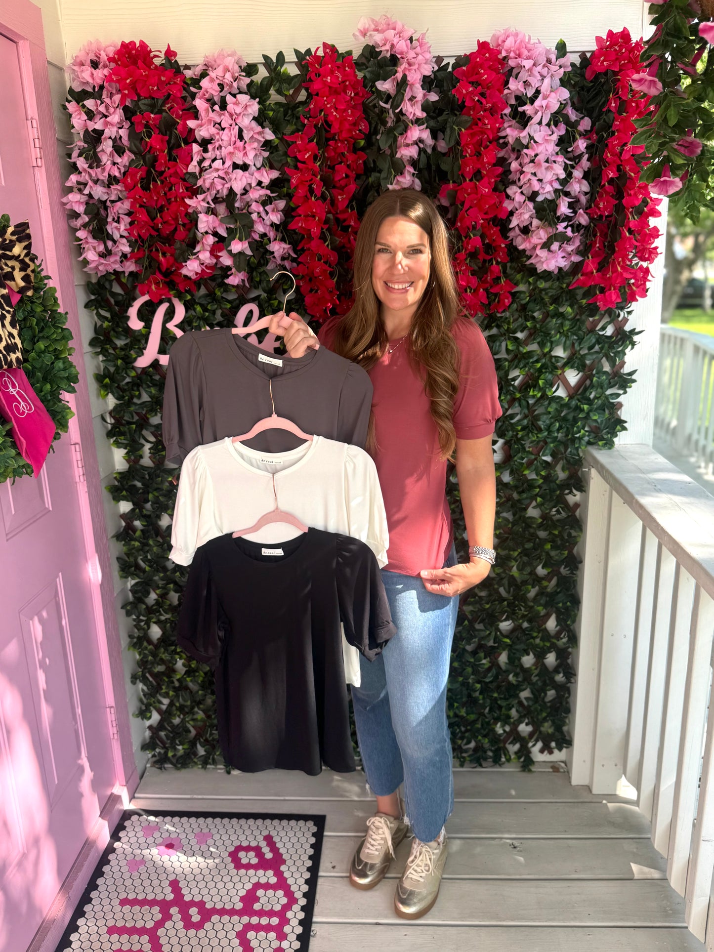 Bamboo Puff Sleeve Tee