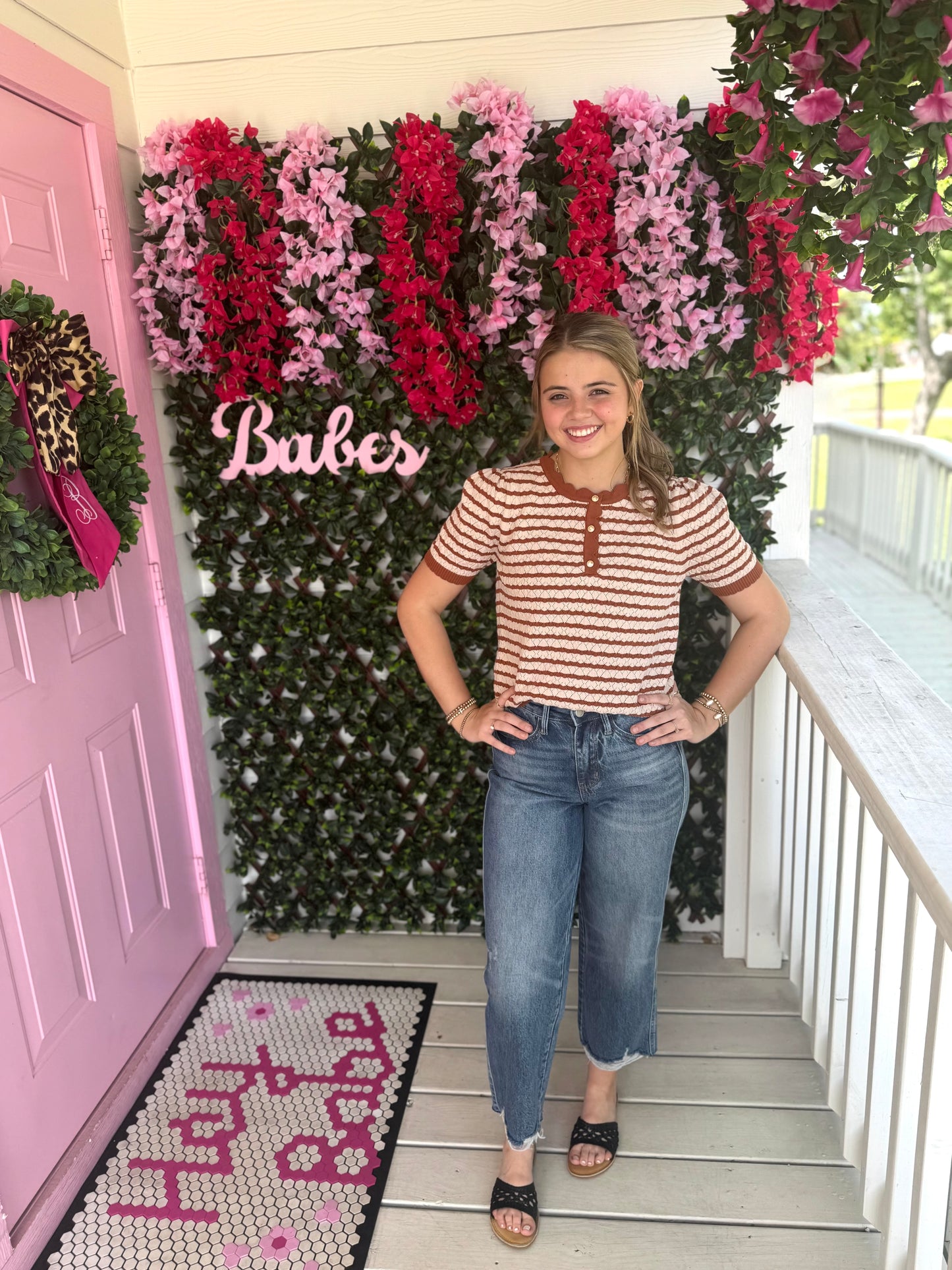 Shannon Stripe Top