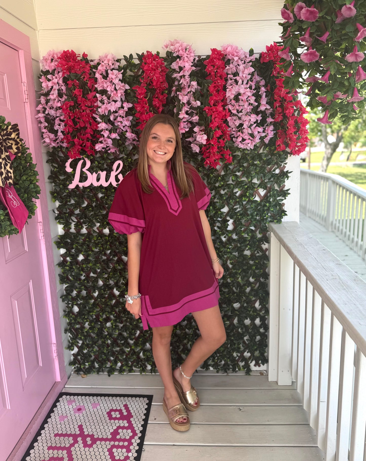 My Girl Wine Dress