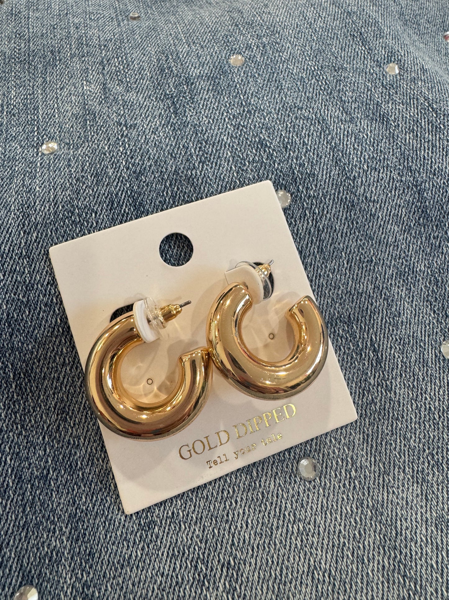 Chunky Gold Earrings