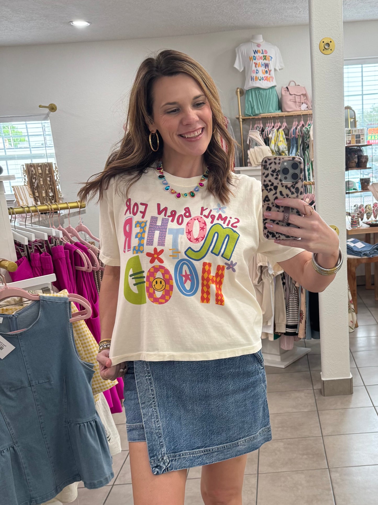 Simply Born For Motherhood Tee