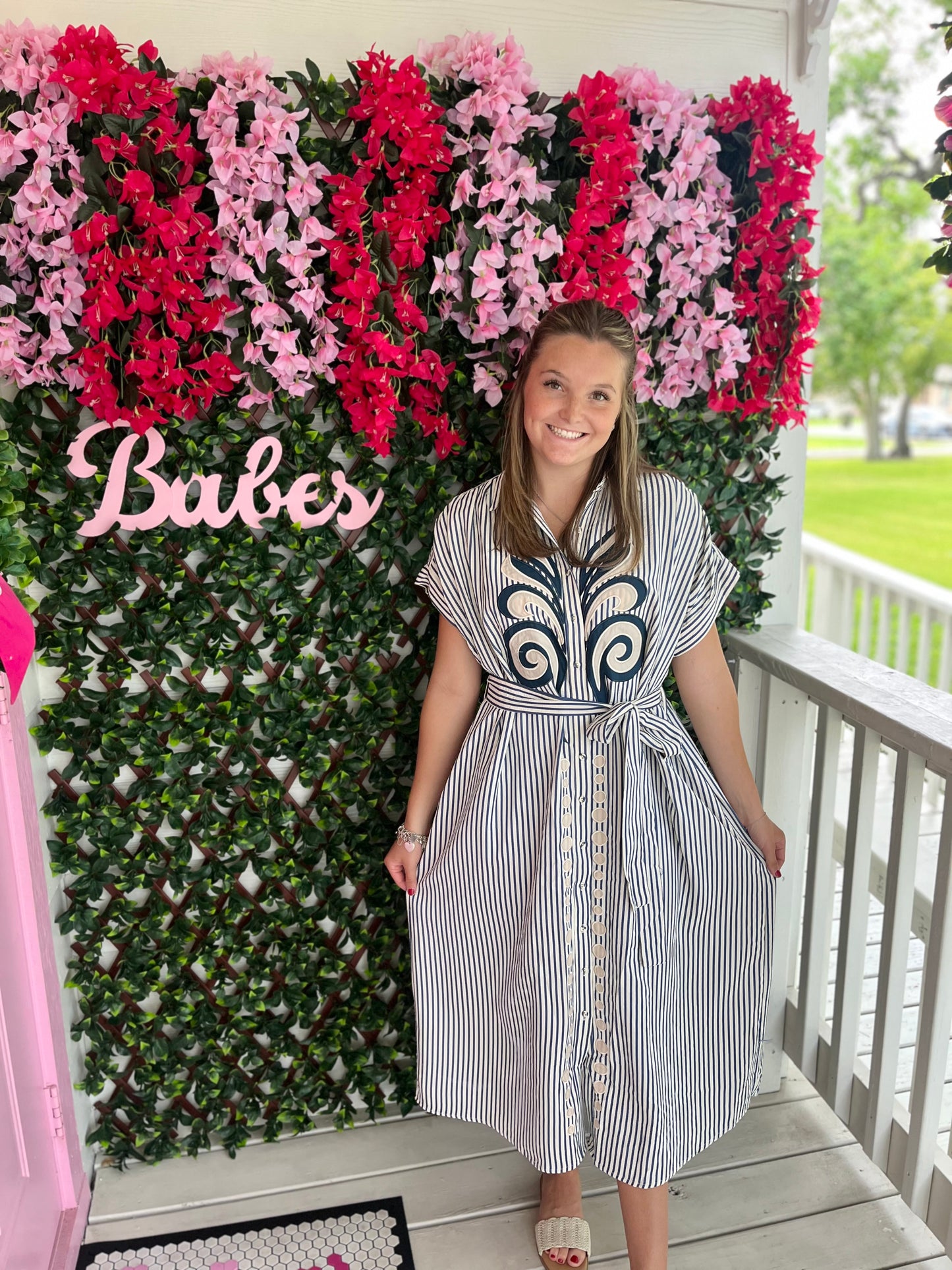 Laura Jean Striped Dress