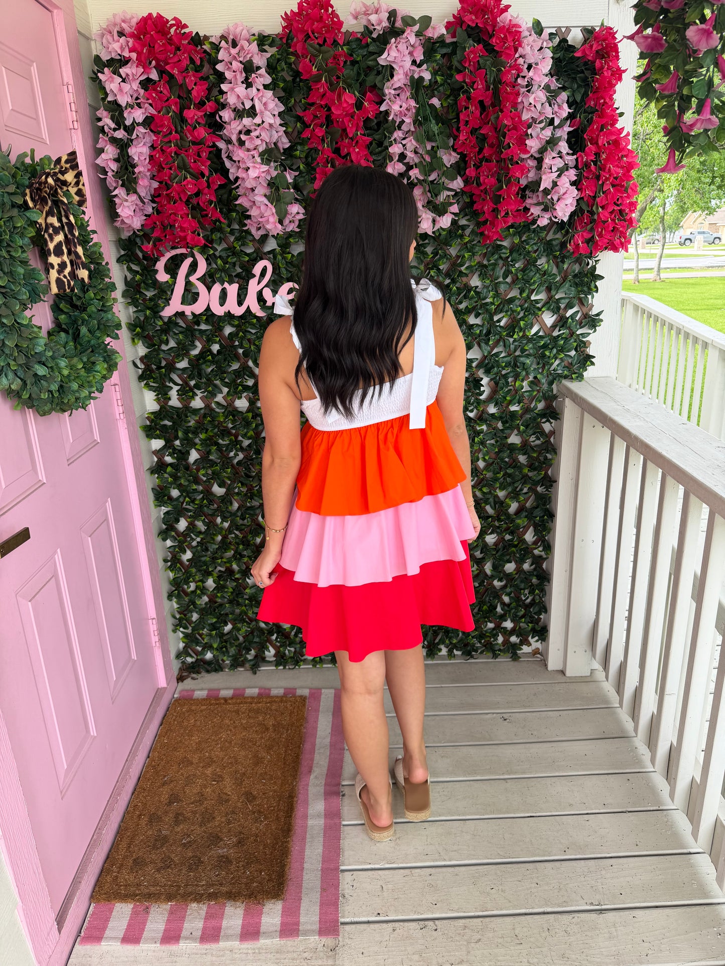 Tiered Sunrise Dress
