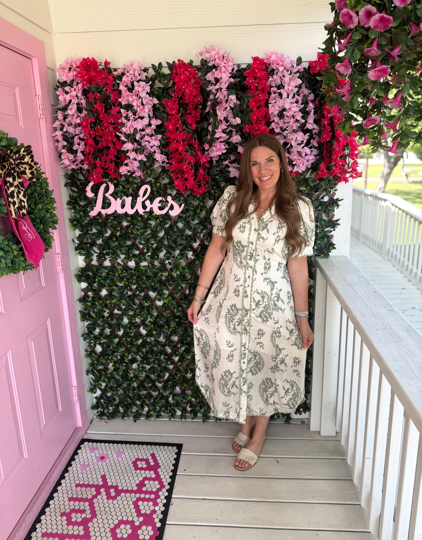Valley Scallop Dress