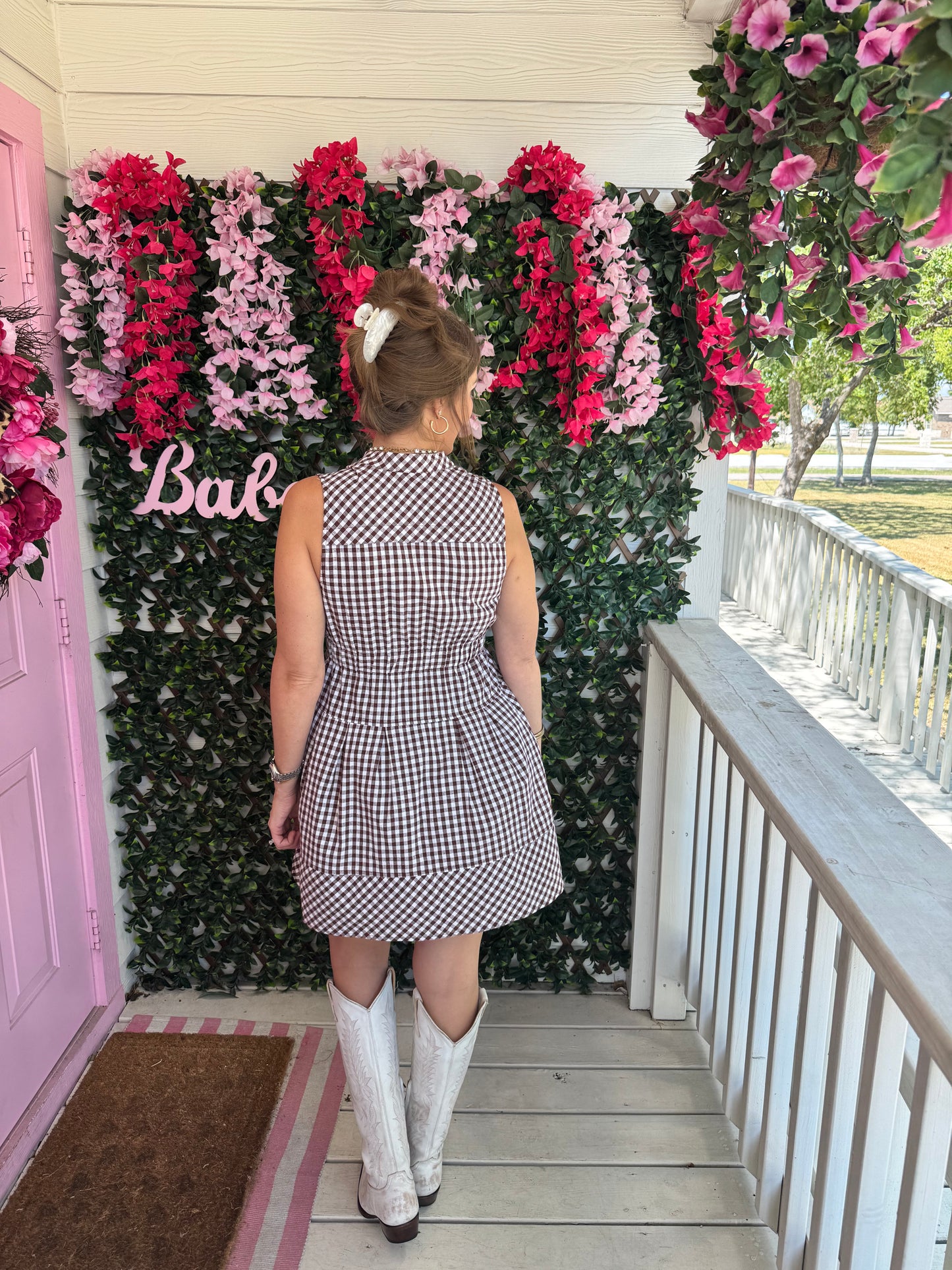Country Girl Gingham Dress