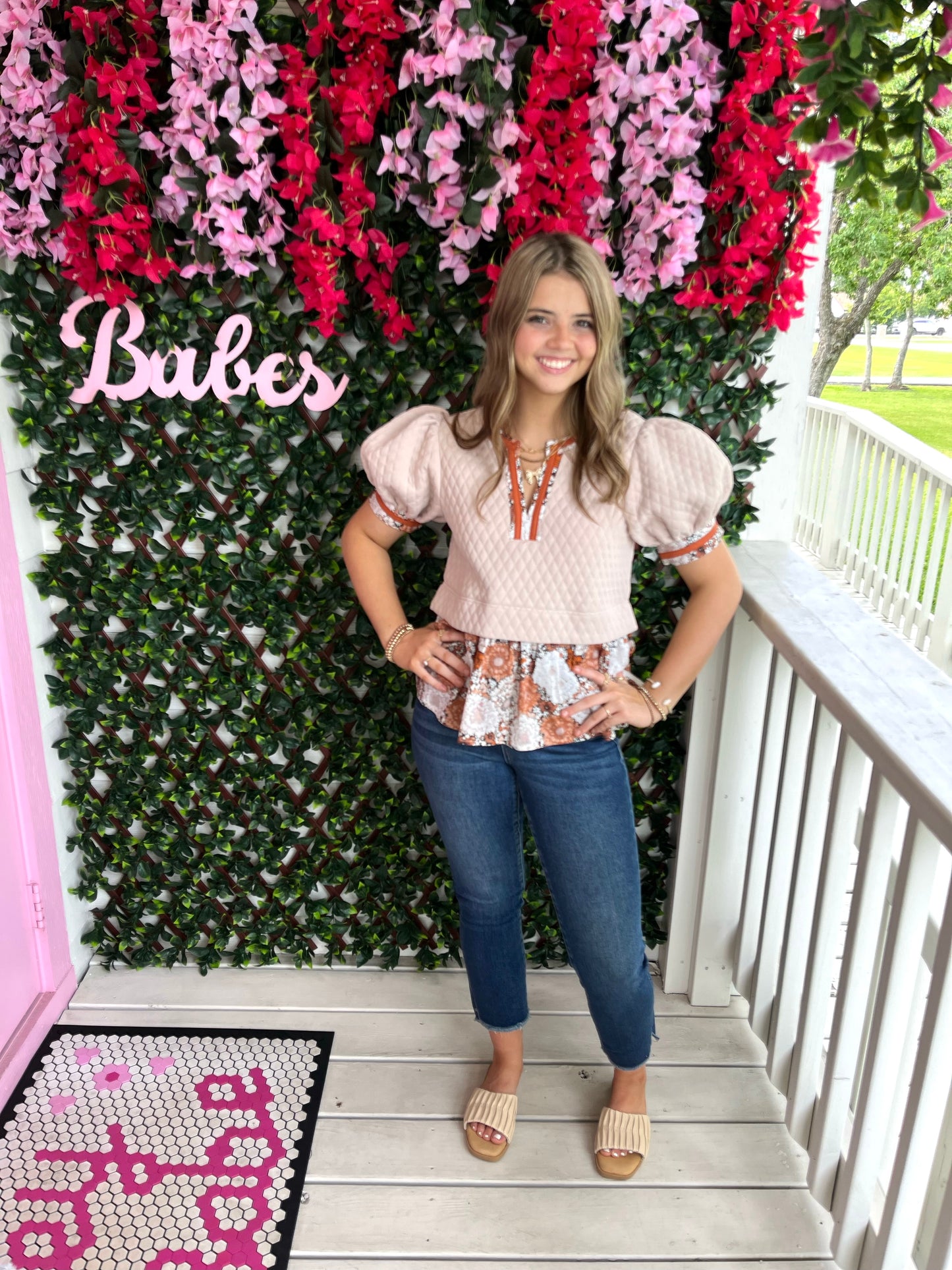 All My Love Florals Top
