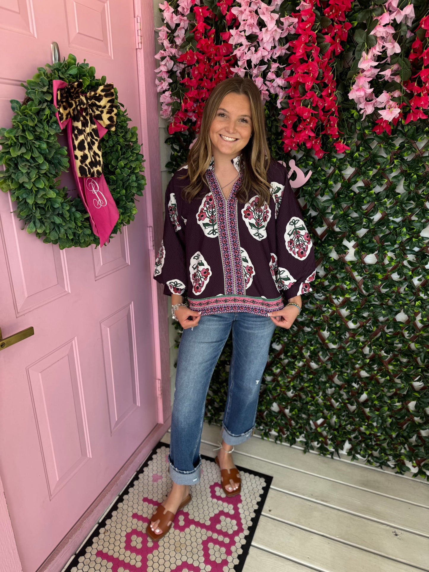 One Of A Kind Plum Top