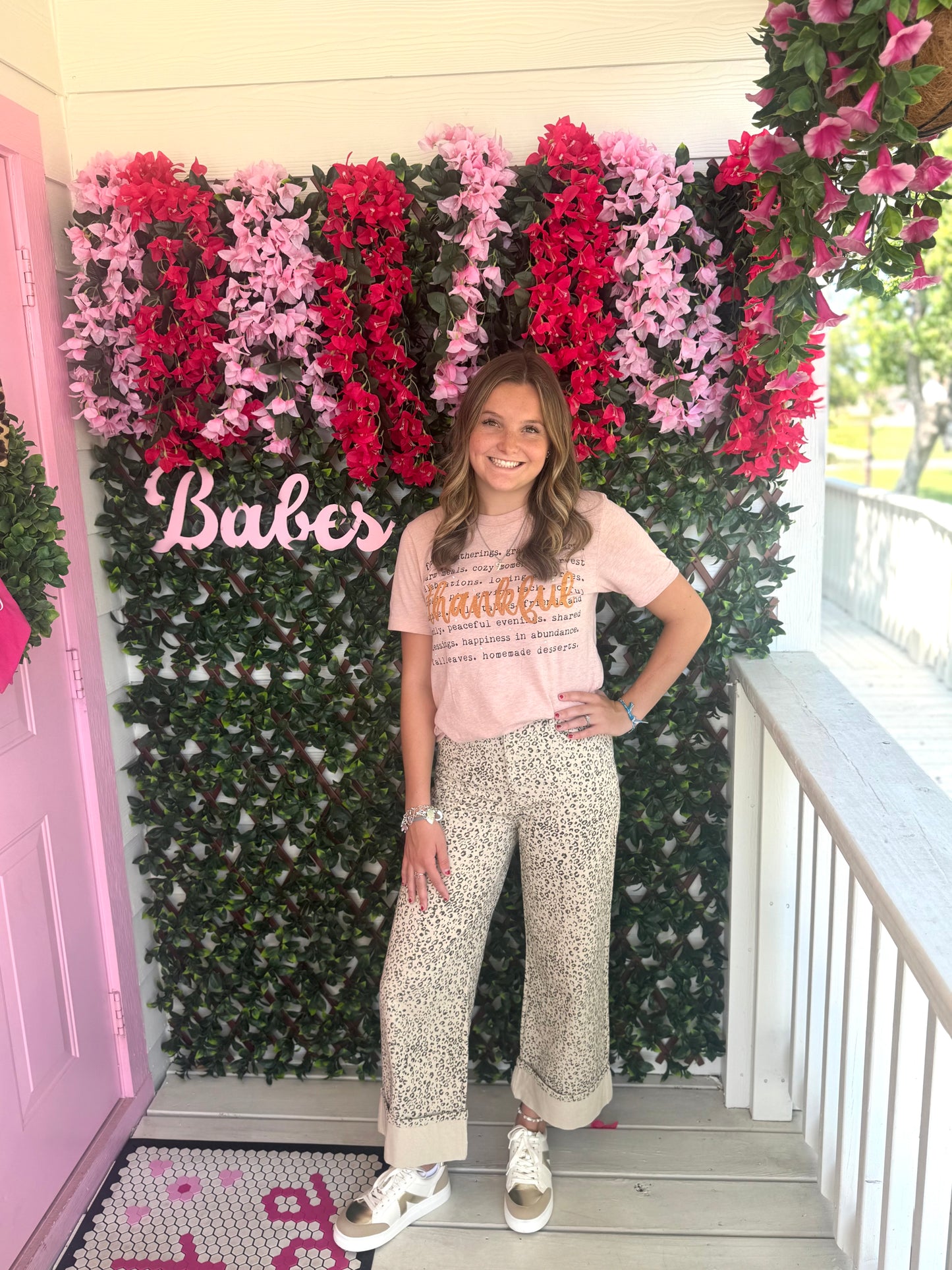 Thankful Words Tee