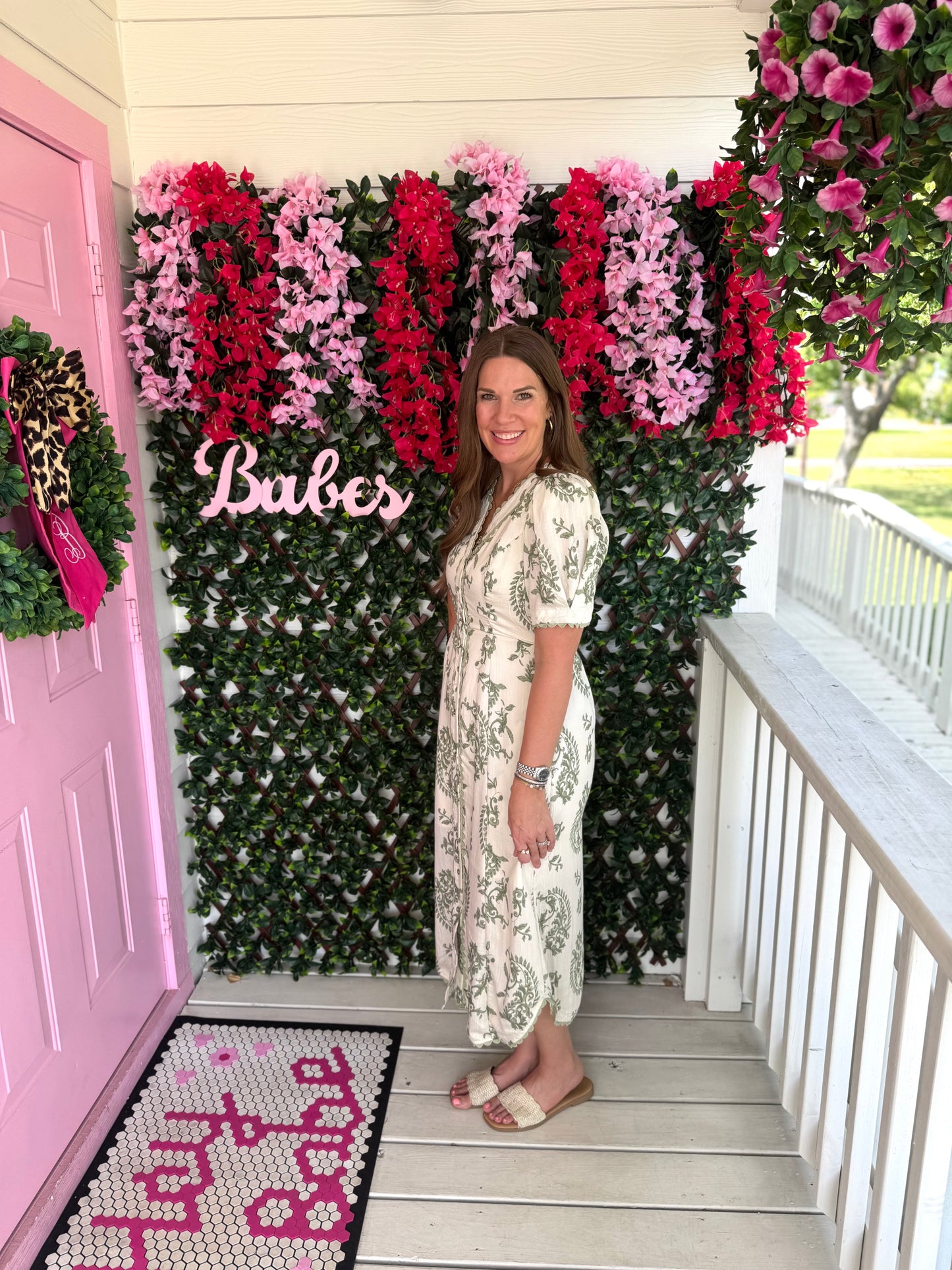 Valley Scallop Dress