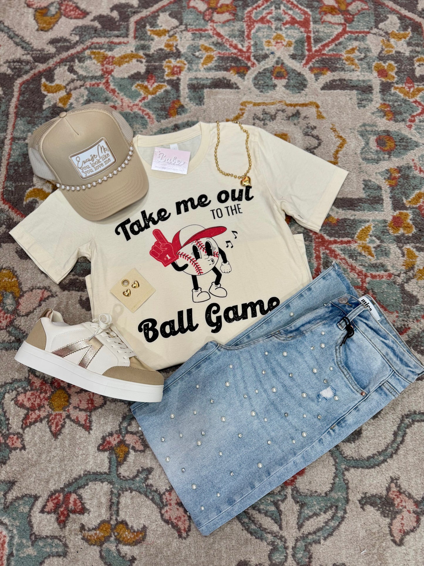 Take Me Out To The Ball Game Tee