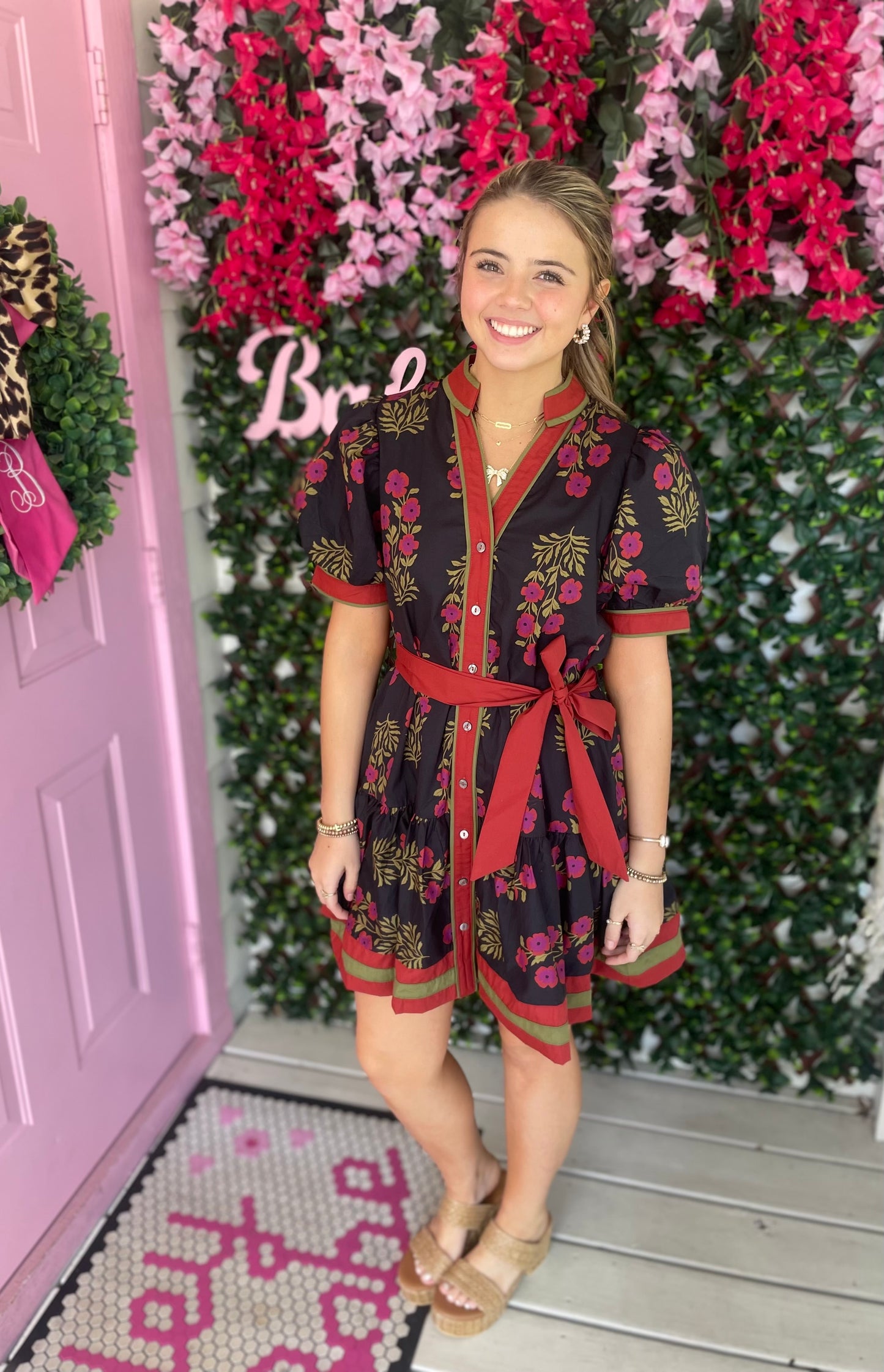 Buttoned Up For Fall Dress