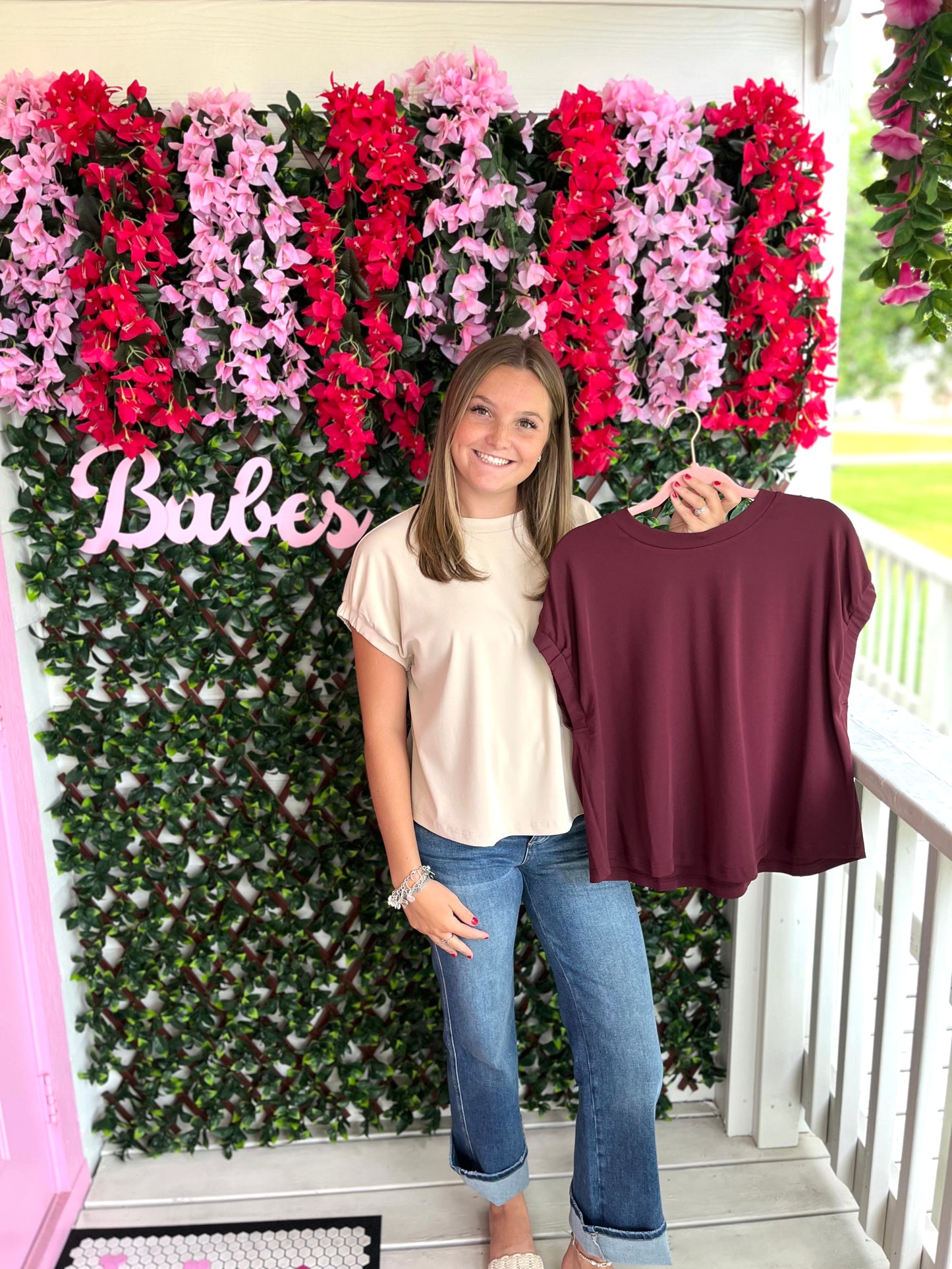 Annie Jersey Knit Top
