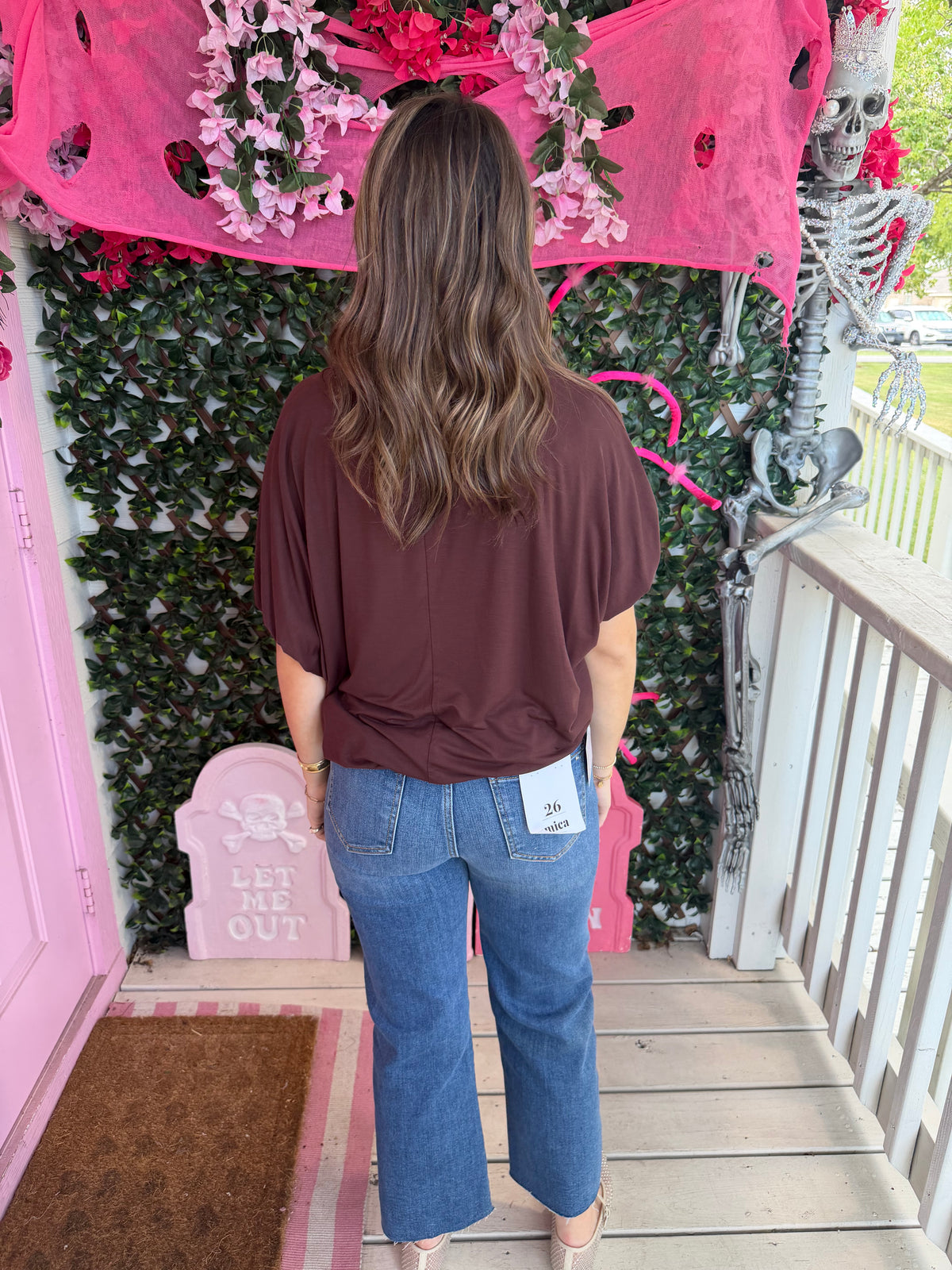 Bamboo Bubble Sleeve Top