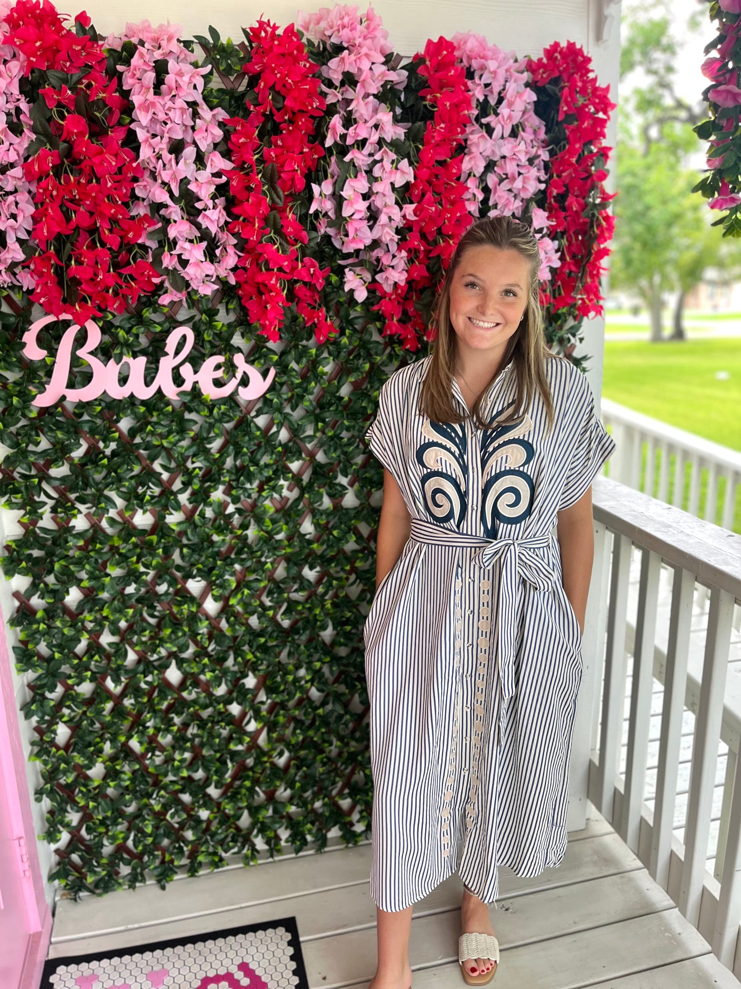Laura Jean Striped Dress