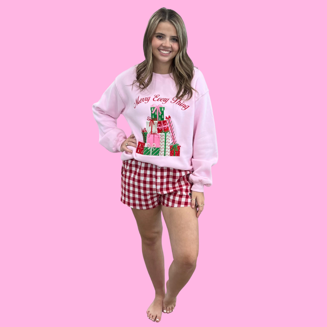Merry Every Thing Present Sweatshirt