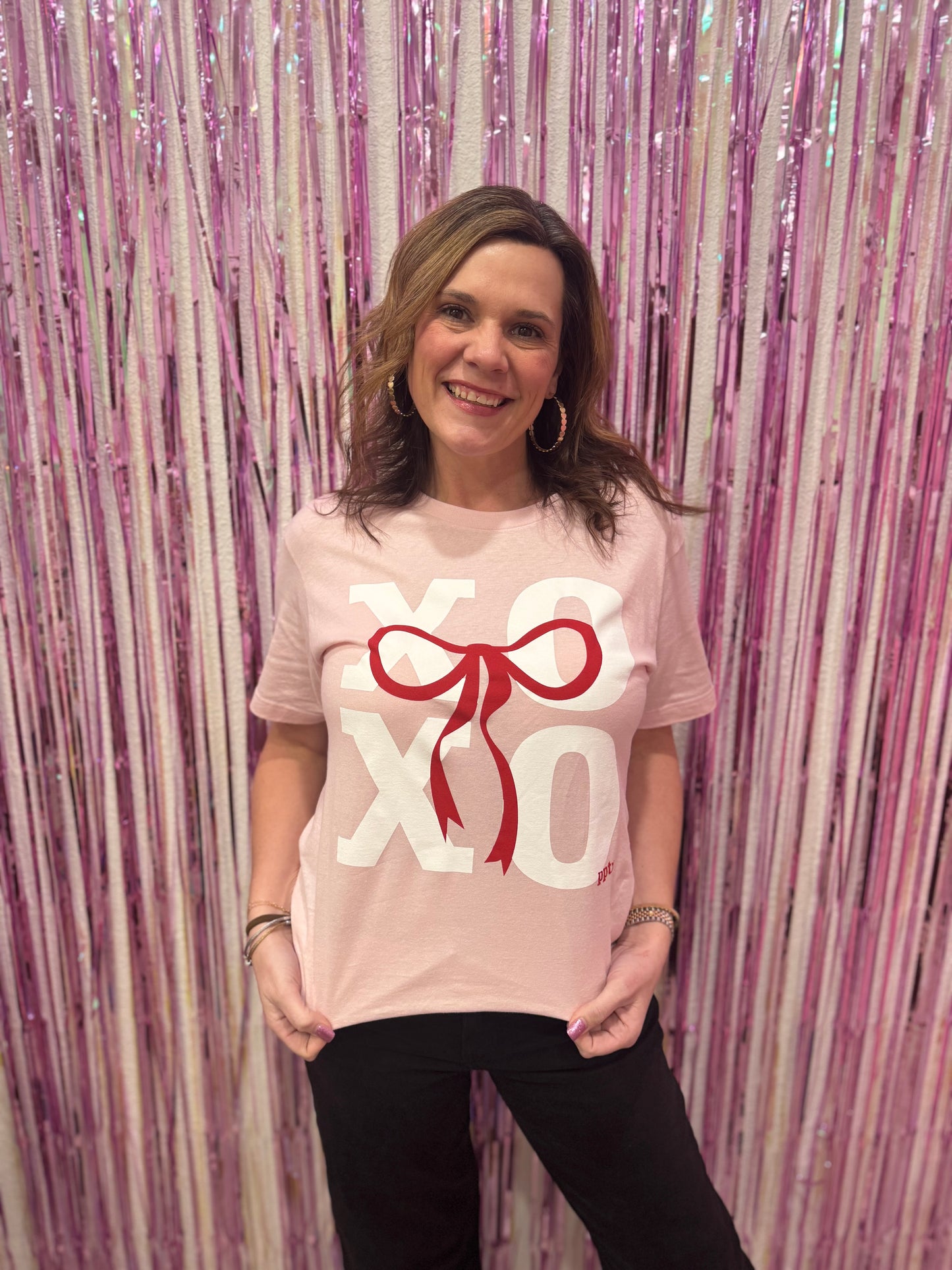 XOXO Bow Tee