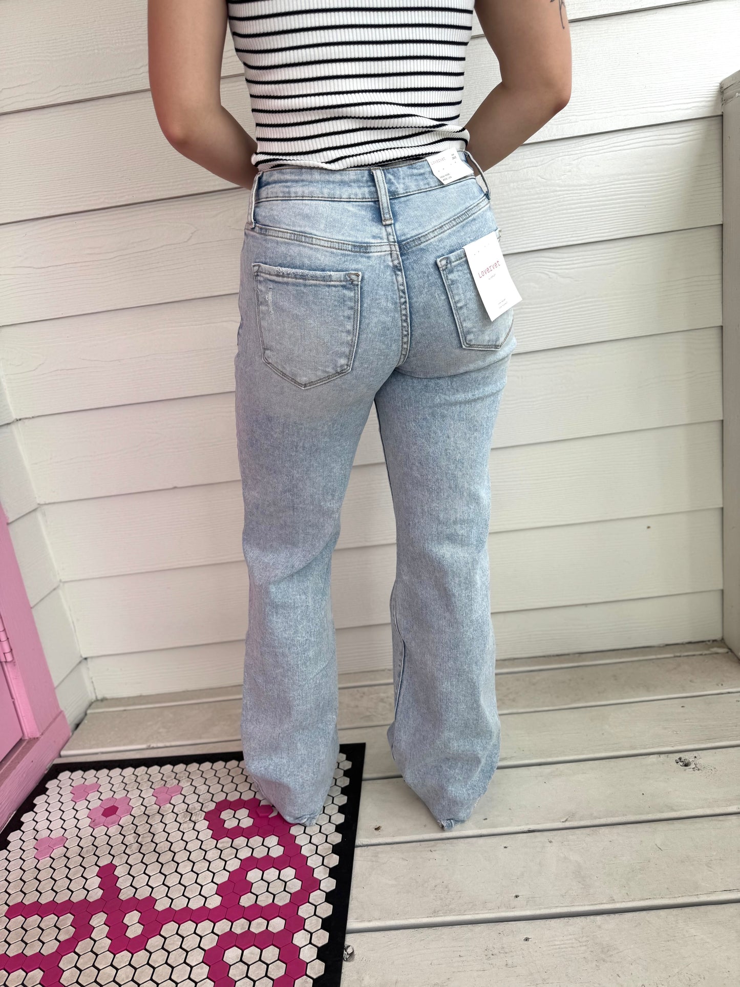 Lovervet HR Wide Leg Denim