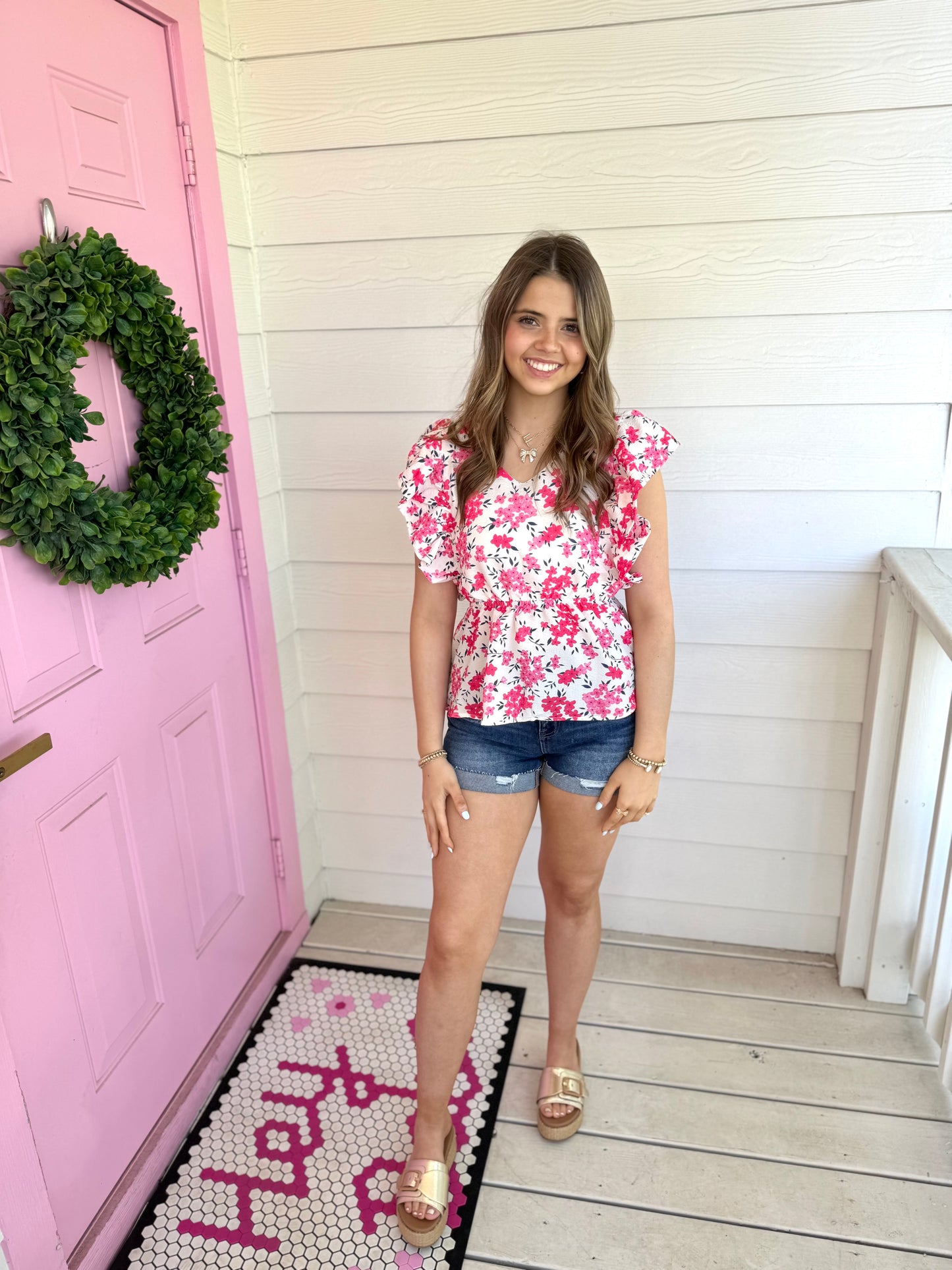 Mini Flowers Top