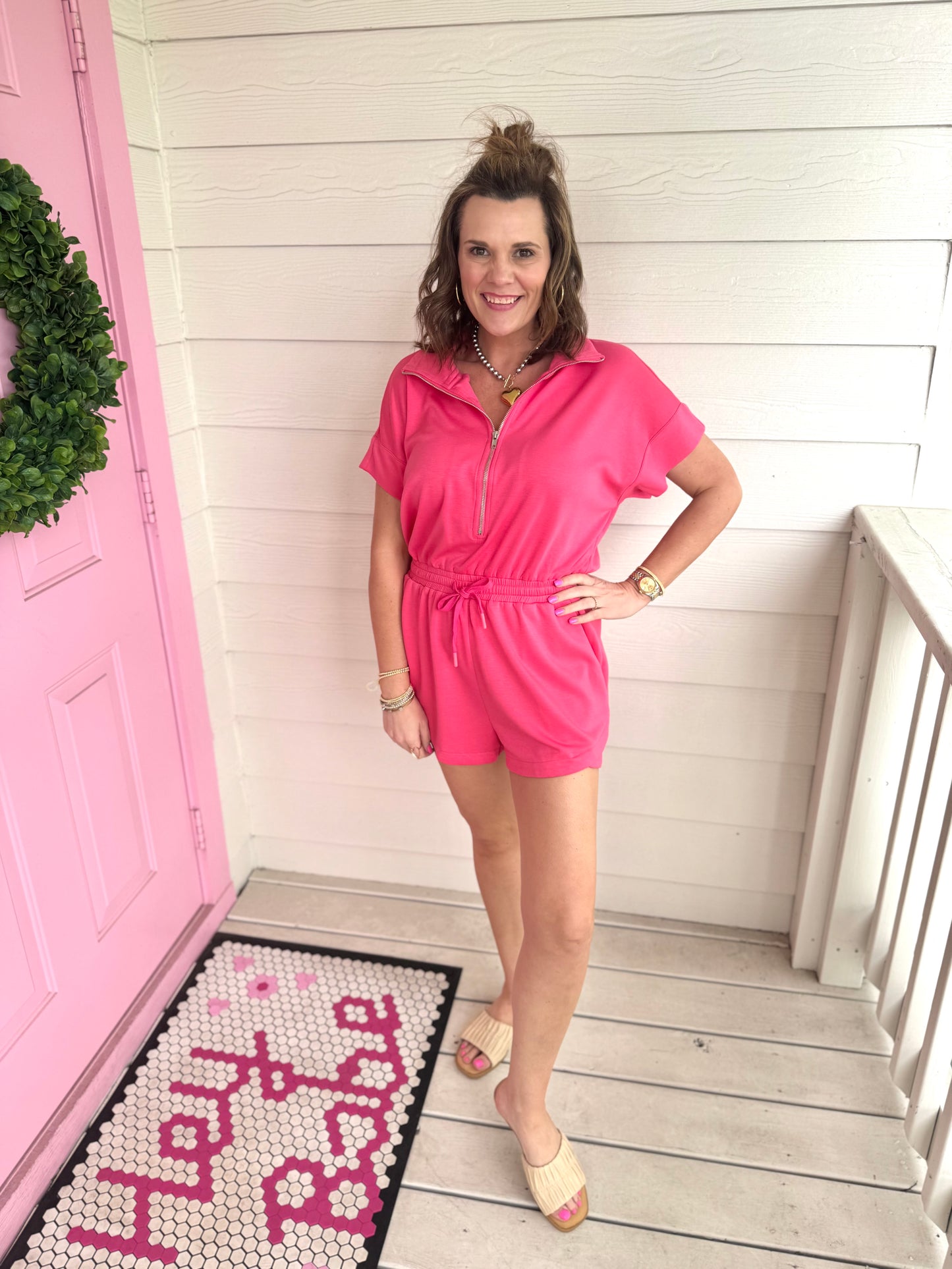 Bubblegum Luxeknit Romper