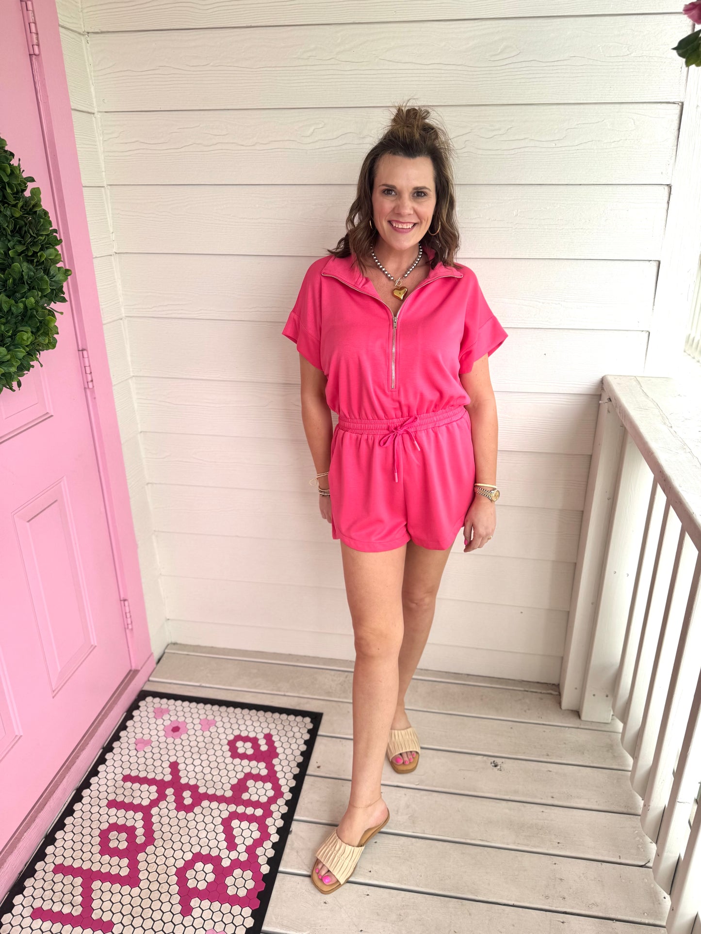 Bubblegum Luxeknit Romper