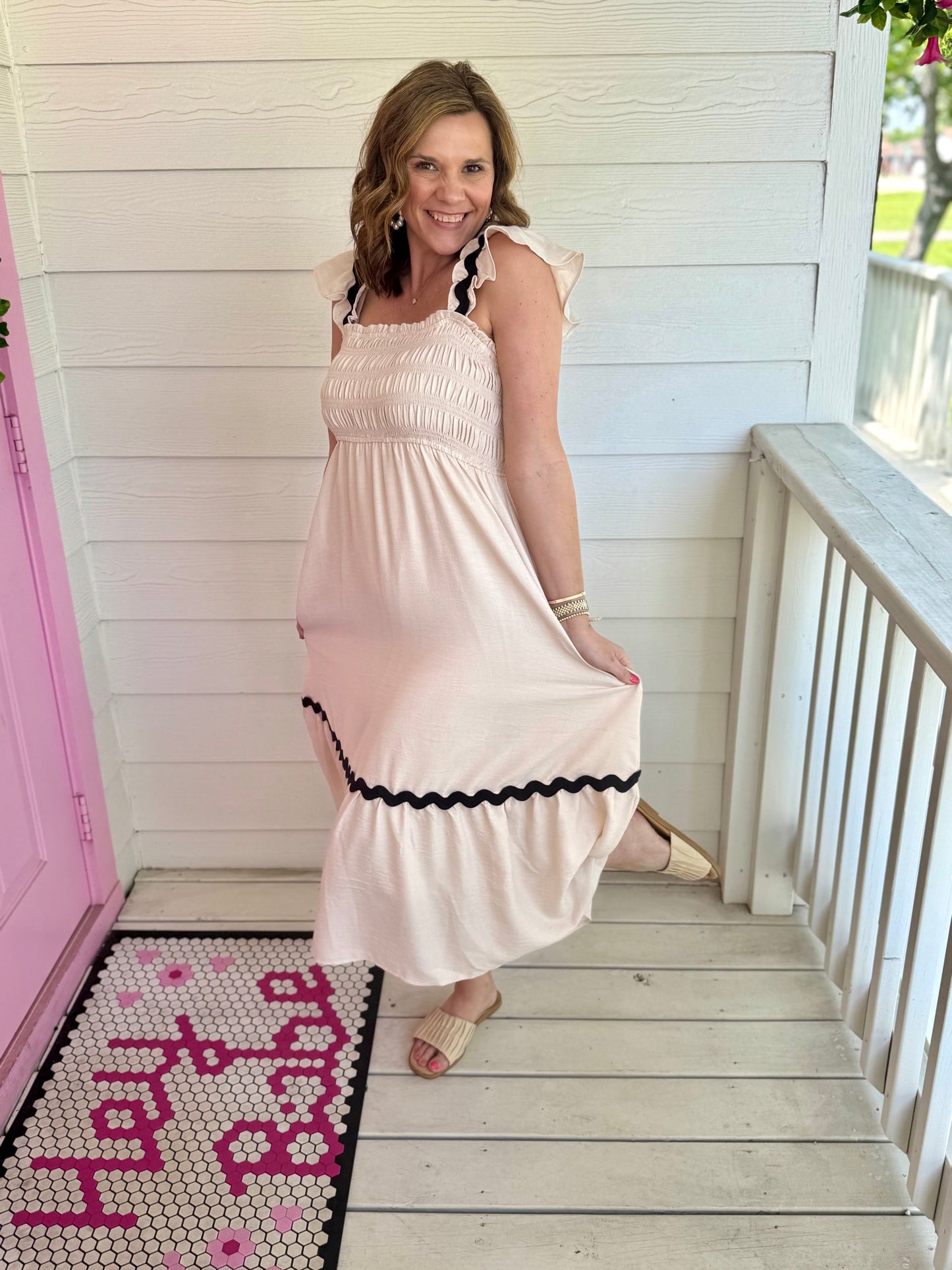 Seaside Neutral Dress