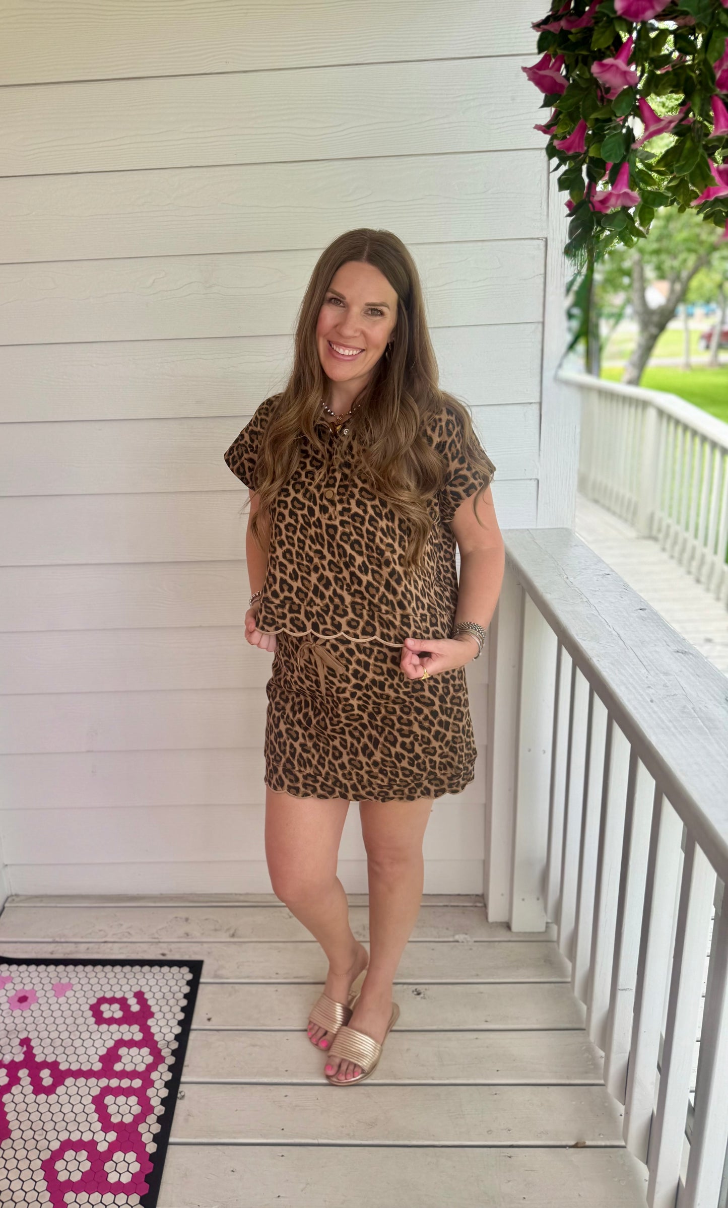 Leopard Scallop Set