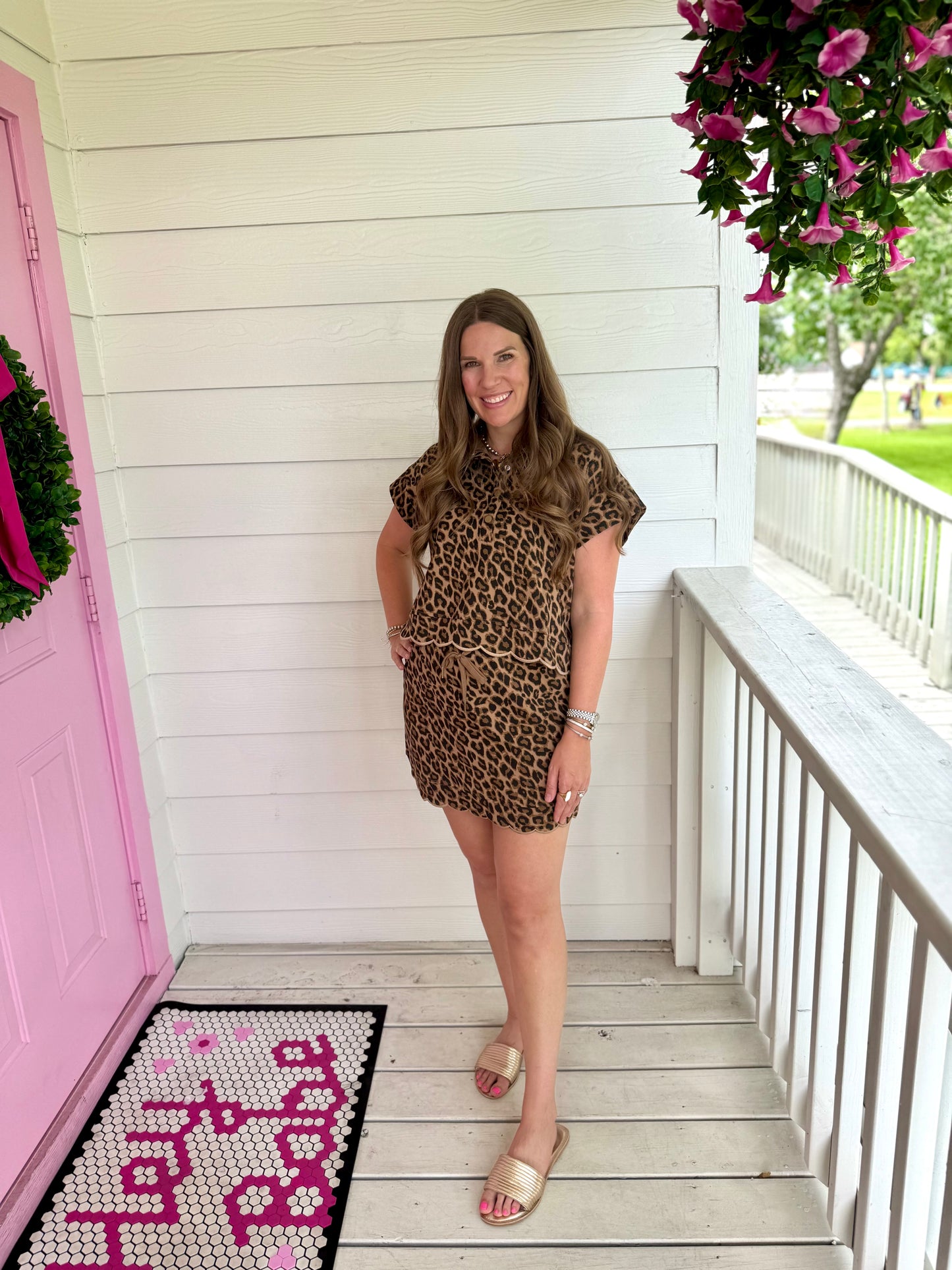 Leopard Scallop Set