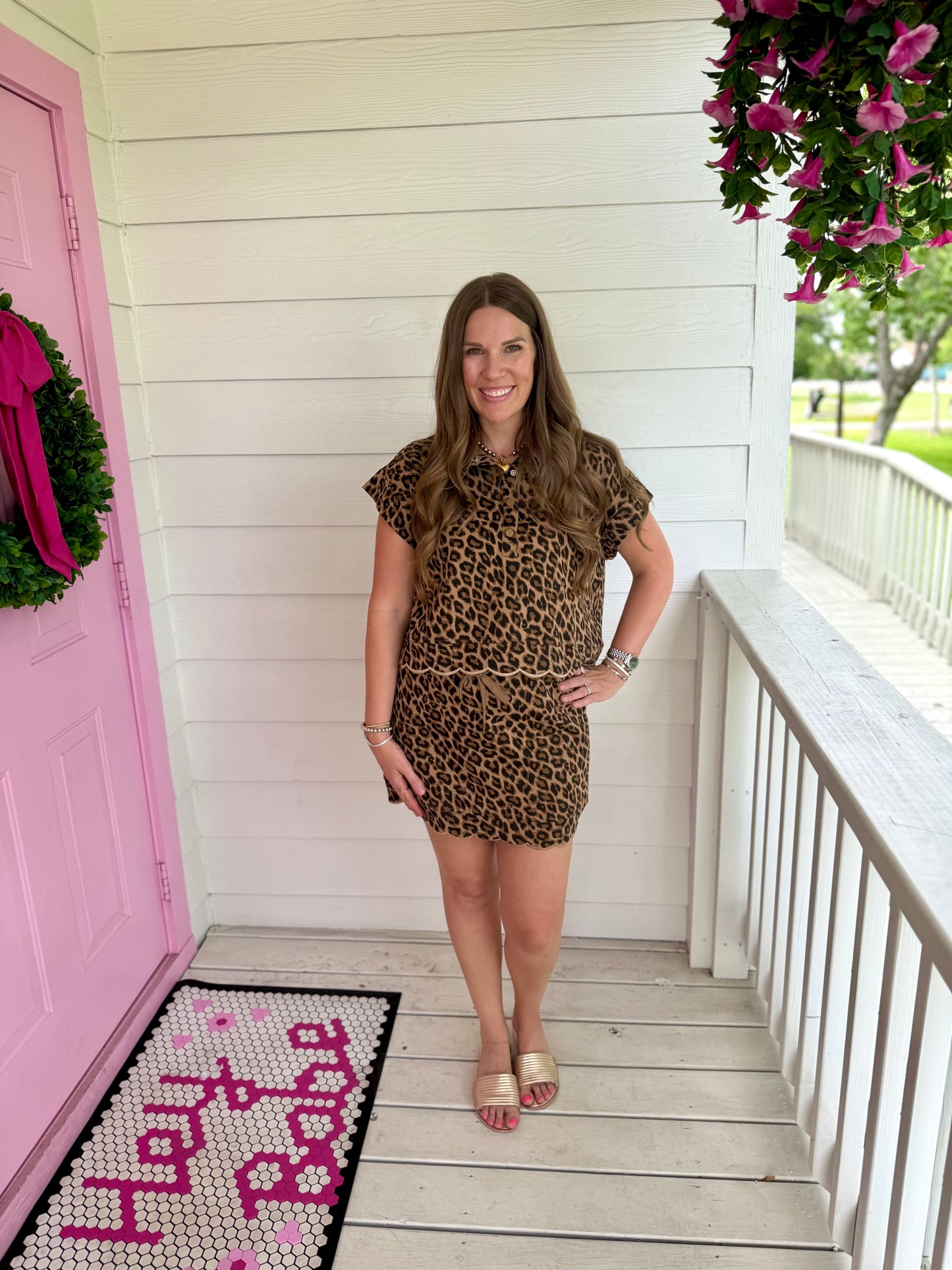 Leopard Scallop Set