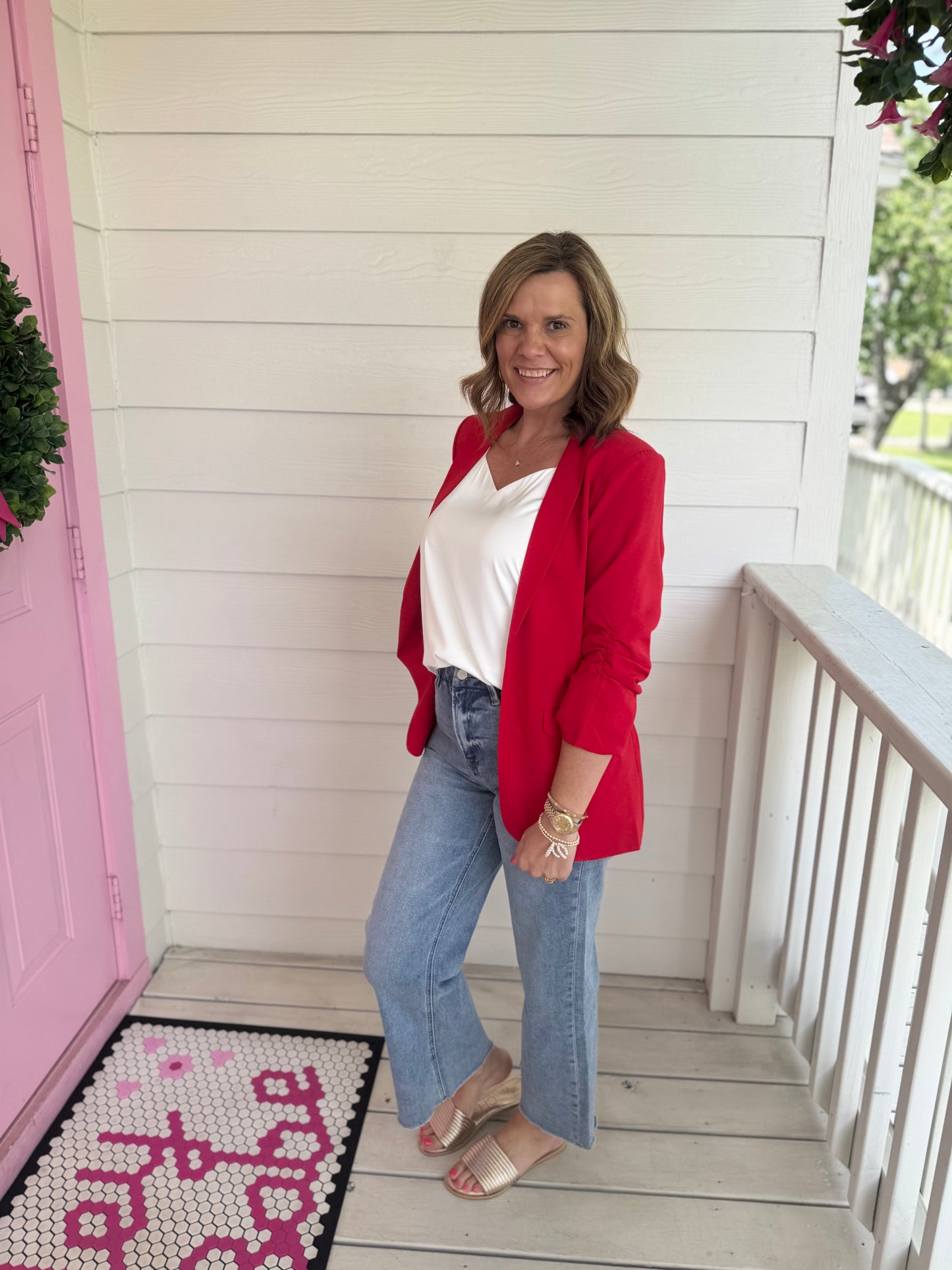 Red Rouge Blazer