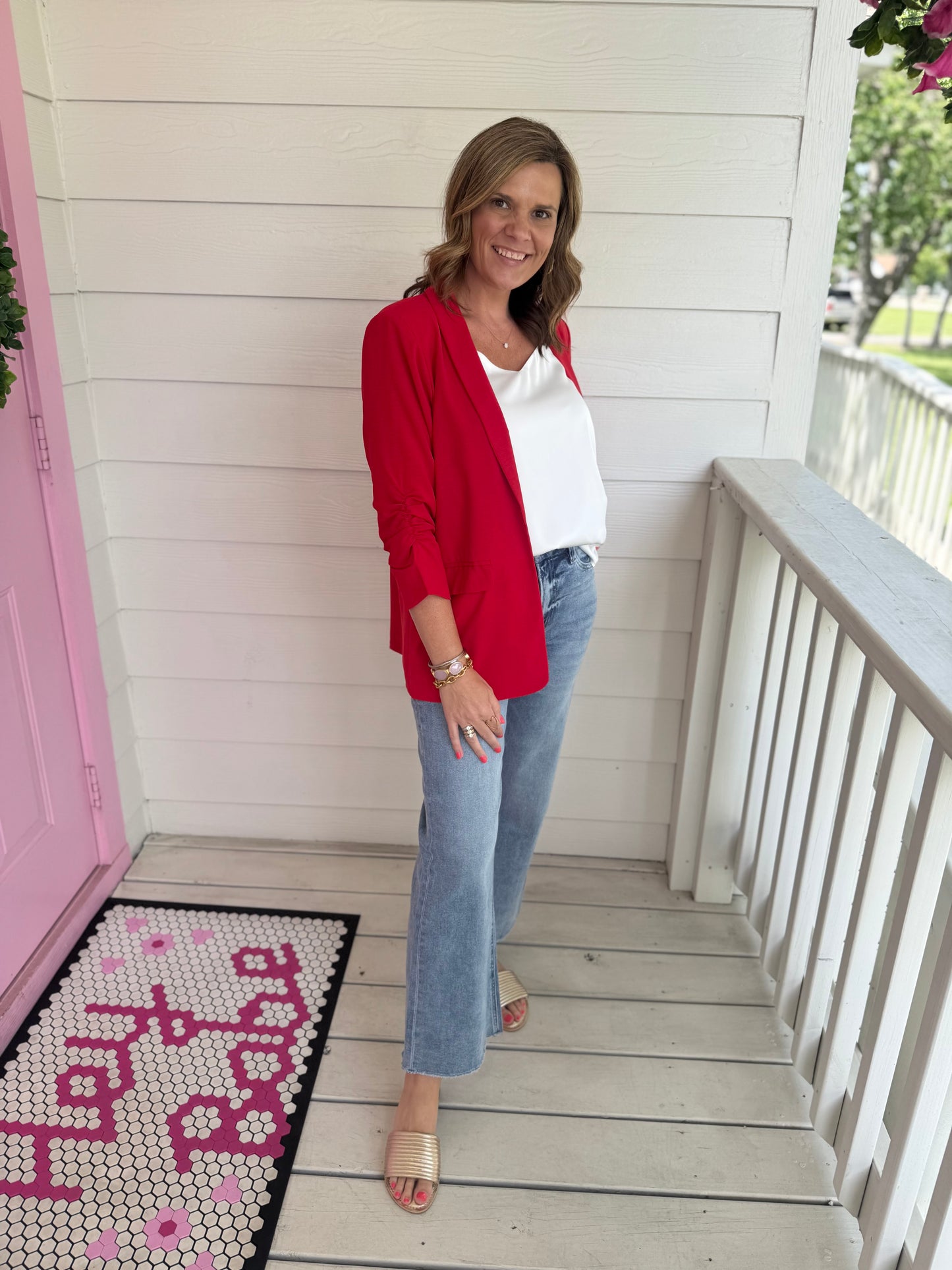 Red Rouge Blazer