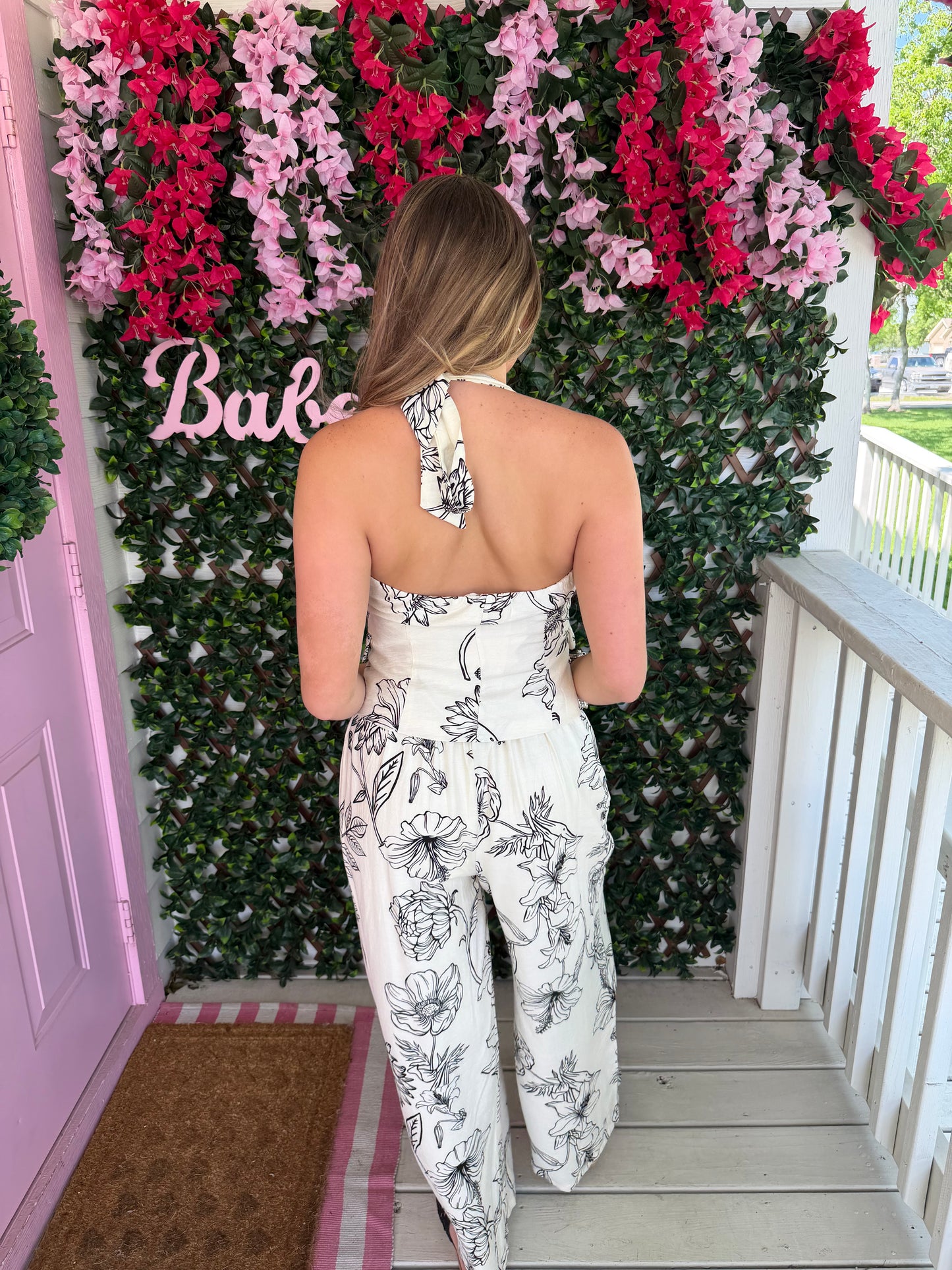 Jet Setter Halter Set
