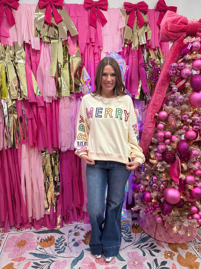 Crystal Merry Sweatshirt