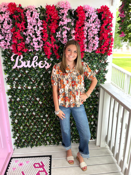 Mimi Floral Top