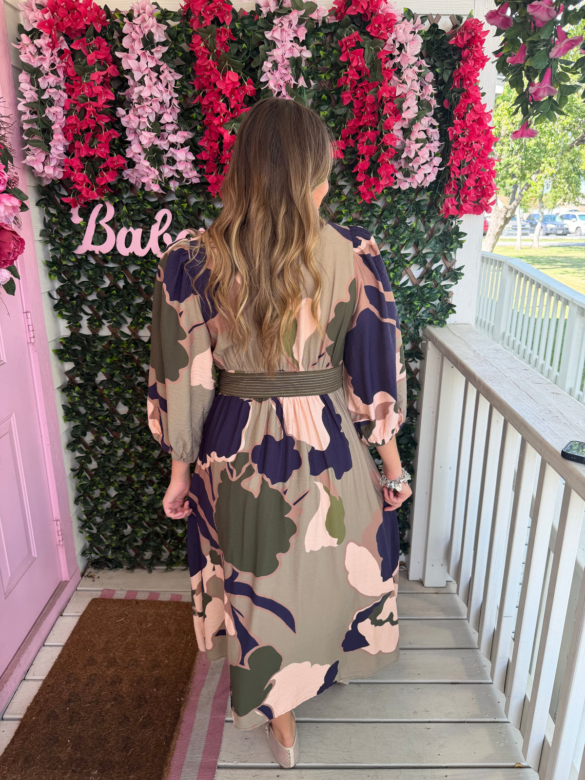 Olive You Floral Dress