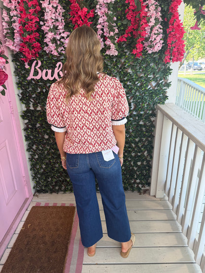 Angelica Puff Sleeve Top