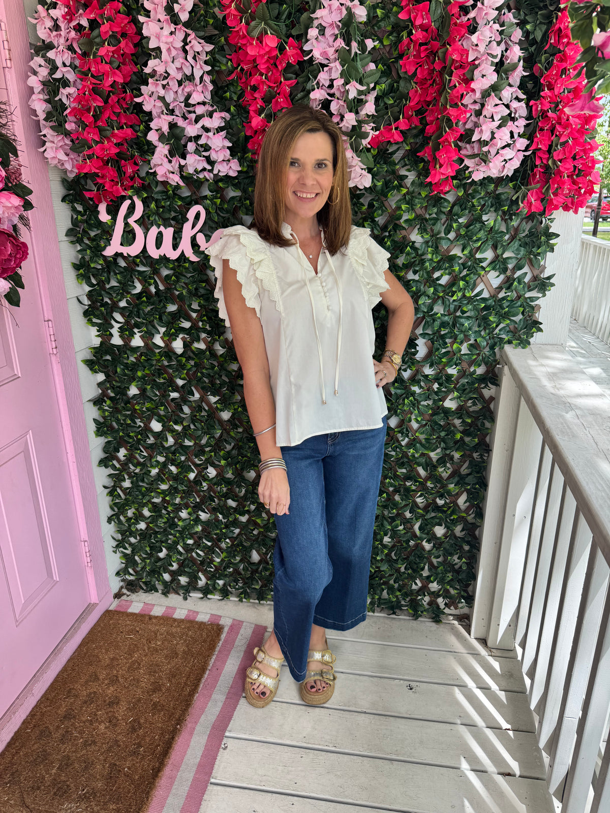 Angelic Cream Lace Top