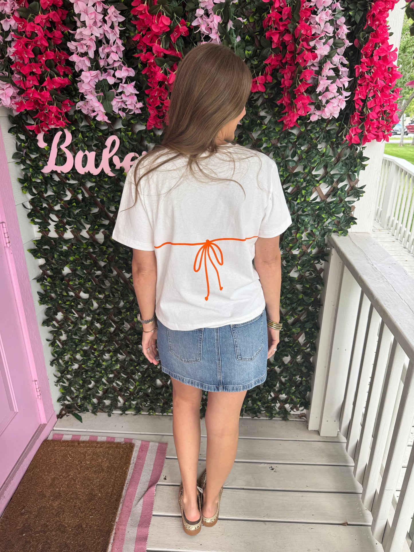 Beaded Bikini Top Tee