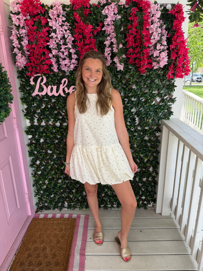 Drop Waist Bubble Romper