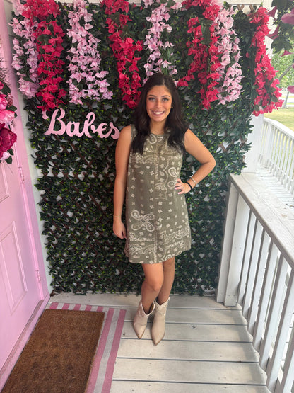 Army Bandana Dress