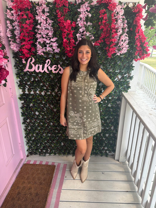 Army Bandana Dress