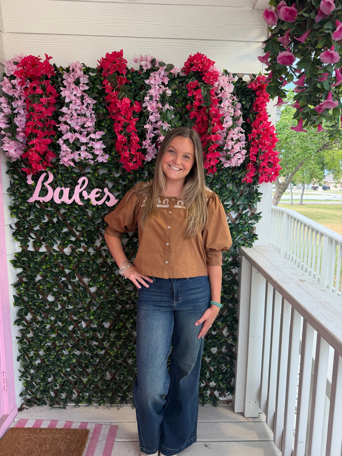 Brown Sugar Western Top