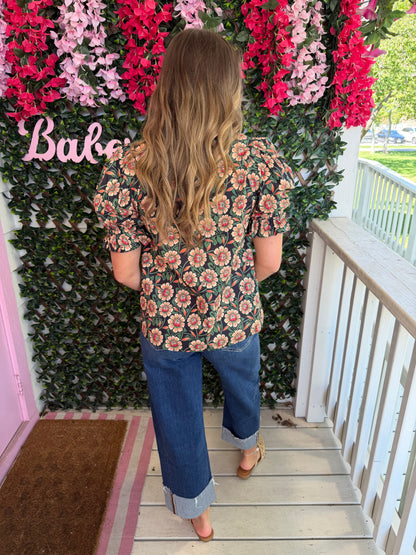Dark Garden Top