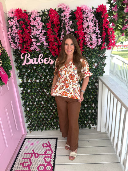 Amelia Floral Top