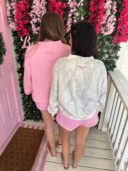 Babe Mock Neck Sweatshirt